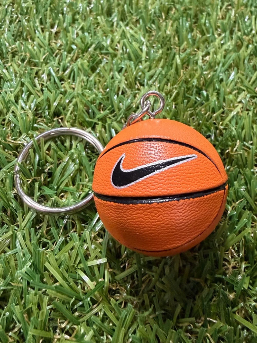 Nike, Spalding, Jordan Mini Basketball Keychain - Orange